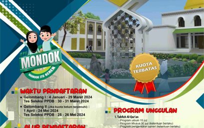 PPDB Tahun Pelajaran 2024/2025 Telah dibuka